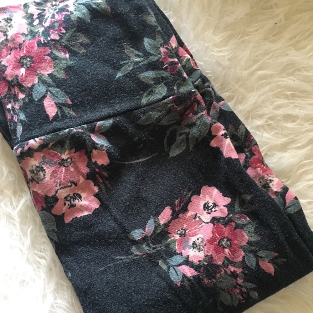 Floral Print Leggings